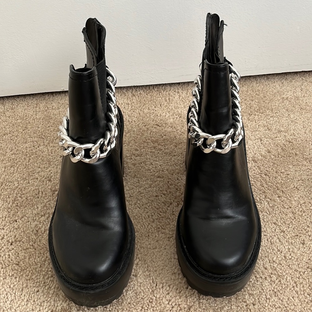 Madden Girl Kamora C Black Paris Boots